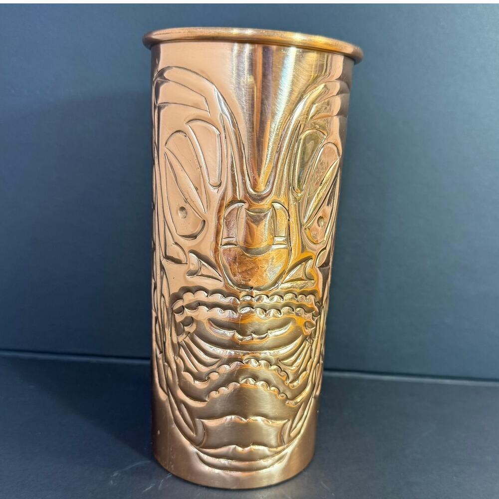 Prince of Scots Kane Copper Tiki Mug Legends of Hawaii 24 Oz 6.25"an Decor